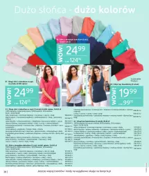 Gazetka promocyjna Bonprix - Kwiatowa fiesta - Gazetka - ważna od 11.10 do 11.10.2022 - strona 40 - produkty: Długi shirt, Top, Sos, Hibiskus, Wełna, Limonka, Szpic, Lazur