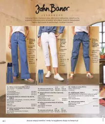 Gazetka promocyjna Bonprix - Kwiatowa fiesta - Gazetka - ważna od 11.10 do 11.10.2022 - strona 42 - produkty: Klapki, Torebka, Sony, Pasek, Dżinsy, Wełna, Moda, Fa