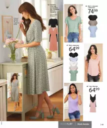 Gazetka promocyjna Bonprix - Kwiatowa fiesta - Gazetka - ważna od 11.10 do 11.10.2022 - strona 51 - produkty: Top, Kawa, Wkręt, Kolczyki, Sukienka, Fa