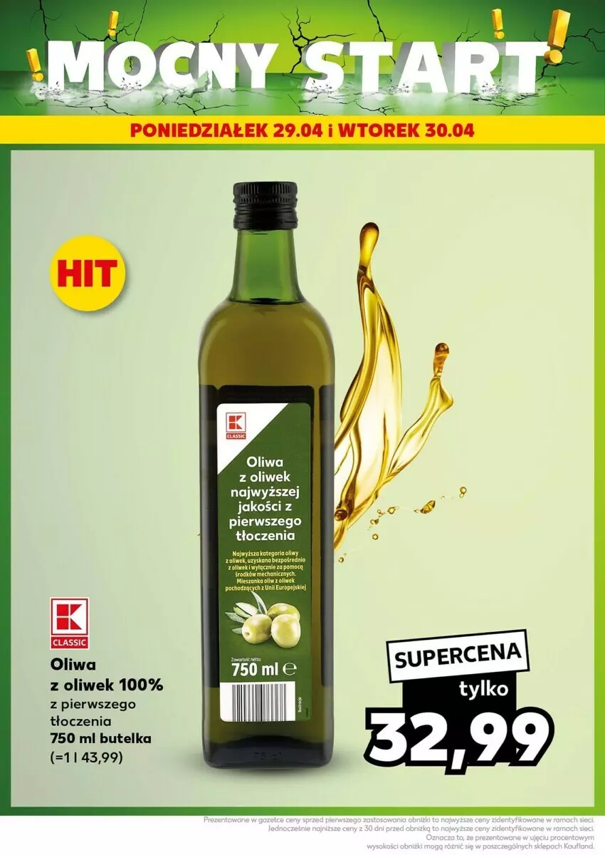 Gazetka promocyjna Kaufland - ważna 29.04 do 30.04.2024 - strona 21 - produkty: Oliwa, Oliwa z oliwek