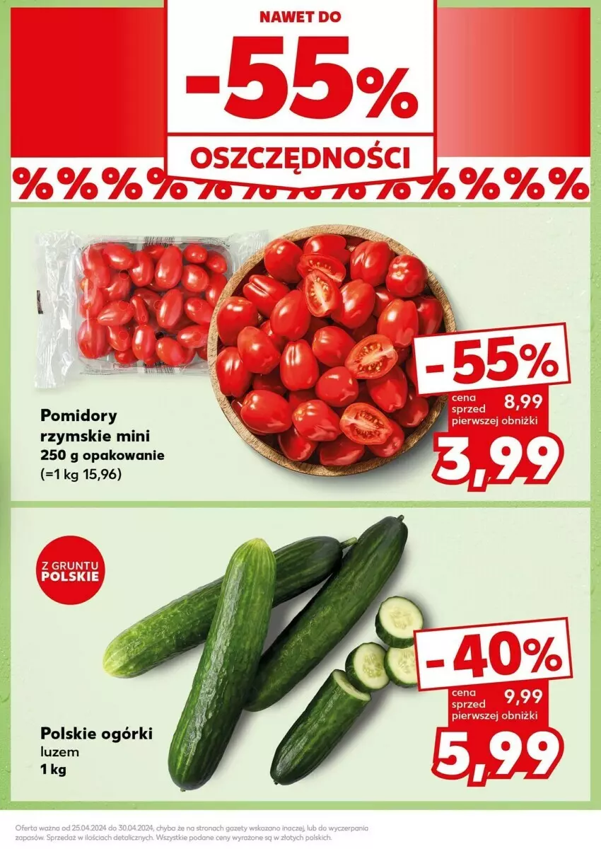 Gazetka promocyjna Kaufland - ważna 29.04 do 30.04.2024 - strona 9 - produkty: Pomidory