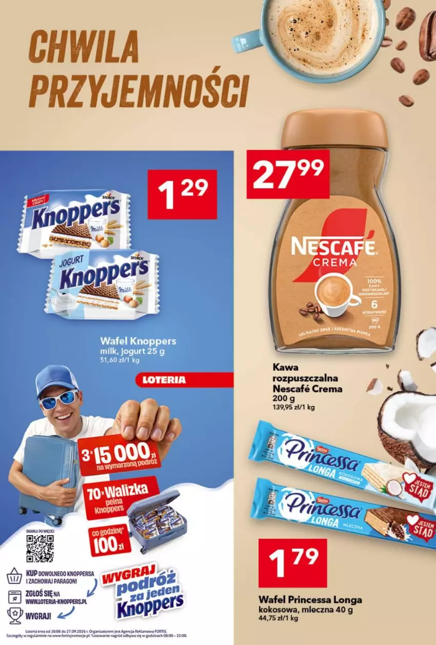 Gazetka promocyjna Lewiatan - Gazetka ogólnopolska - ważna 13.08 do 19.08.2026 - strona 5 - produkty: Gra, Knoppers, Kokos, Princessa