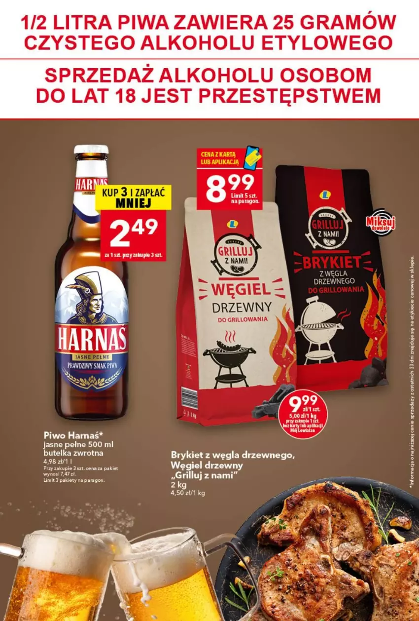 Gazetka promocyjna Lewiatan - Gazetka ogólnopolska - ważna 13.08 do 19.08.2026 - strona 8 - produkty: Gra, Grill, Piwa, Piwo, Węgiel drzewny