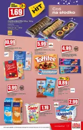 Gazetka promocyjna Topaz - Gazetka - Gazetka - ważna od 11.08 do 11.08.2021 - strona 13 - produkty: Lubisie, Ciastka, Top, Wafle, Mleczko, Czekolada, Ptasie mleczko, Toffifee, Knoppers, Candy