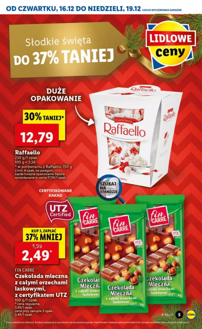 Gazetka promocyjna Lidl - GAZETKA OD 16.12 DO 19.12 - ważna 16.12 do 19.12.2021 - strona 5