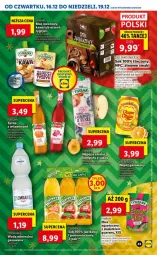 Gazetka promocyjna Lidl - GAZETKA OD 16.12 DO 19.12 - Gazetka - ważna od 19.12 do 19.12.2021 - strona 43 - produkty: Sok, Kawa, Chupa Chups, Tymbark, Woda mineralna, Woda, Cisowianka, Fa