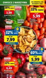 Gazetka promocyjna Lidl - GAZETKA - Gazetka - ważna od 10.08 do 10.08.2024 - strona 19 - produkty: Warzywa, Papryka czerwona, Papryka, Brzoskwinie, Owoce, Arbuz, Pomidory