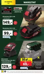 Gazetka promocyjna Lidl - GAZETKA - Gazetka - ważna od 04.11 do 04.11.2023 - strona 24 - produkty: Parkside, Top, Ser, Tablet, Woda, Smartfon, Podkład, Akumulator