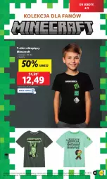 Gazetka promocyjna Lidl - GAZETKA - Gazetka - ważna od 04.11 do 04.11.2023 - strona 51 - produkty: Minecraft, T-shirt, Fa