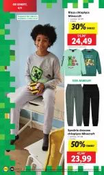 Gazetka promocyjna Lidl - GAZETKA - Gazetka - ważna od 04.11 do 04.11.2023 - strona 52 - produkty: Minecraft, Kawa, Dres, Spodnie, Bluza, Spodnie dresowe