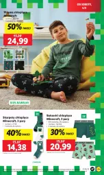 Gazetka promocyjna Lidl - GAZETKA - Gazetka - ważna od 04.11 do 04.11.2023 - strona 53 - produkty: Minecraft, Ser, Karp, Bokserki, Piżama