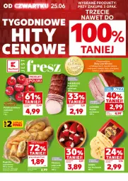 Gazetka promocyjna Kaufland - Mocny Start - Gazetka - ważna od 01.07 do 01.07.2026 - strona 10 - produkty: Piec, Polędwica, Warzywa, Ser, Królewski, Laur, Pieczywo, Owoce, Olewnik, Pomidory, Mięso