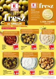 Gazetka promocyjna Kaufland - Mocny Start - Gazetka - ważna od 01.07 do 01.07.2026 - strona 18 - produkty: Piec, Makaron, Mus, Surówka, Oliwki, Jogurt, Ogórek, Pojemnik, Dres, Sałat, Kaszanka, Grill, Kasza, Olej, Pomidory