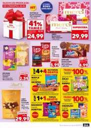 Gazetka promocyjna Kaufland - Mocny Start - Gazetka - ważna od 01.07 do 01.07.2026 - strona 24 - produkty: Goplana, Ciastka, Por, Orzeszki, Praliny, Jeżyki, Raffaello, Wafle, Velvet, LANA, Herbatniki, Grześki, Czekolada, Isana, Bomboniera, Waga, Merci, Lindt, Nimm2, Kokos, LG, Fa