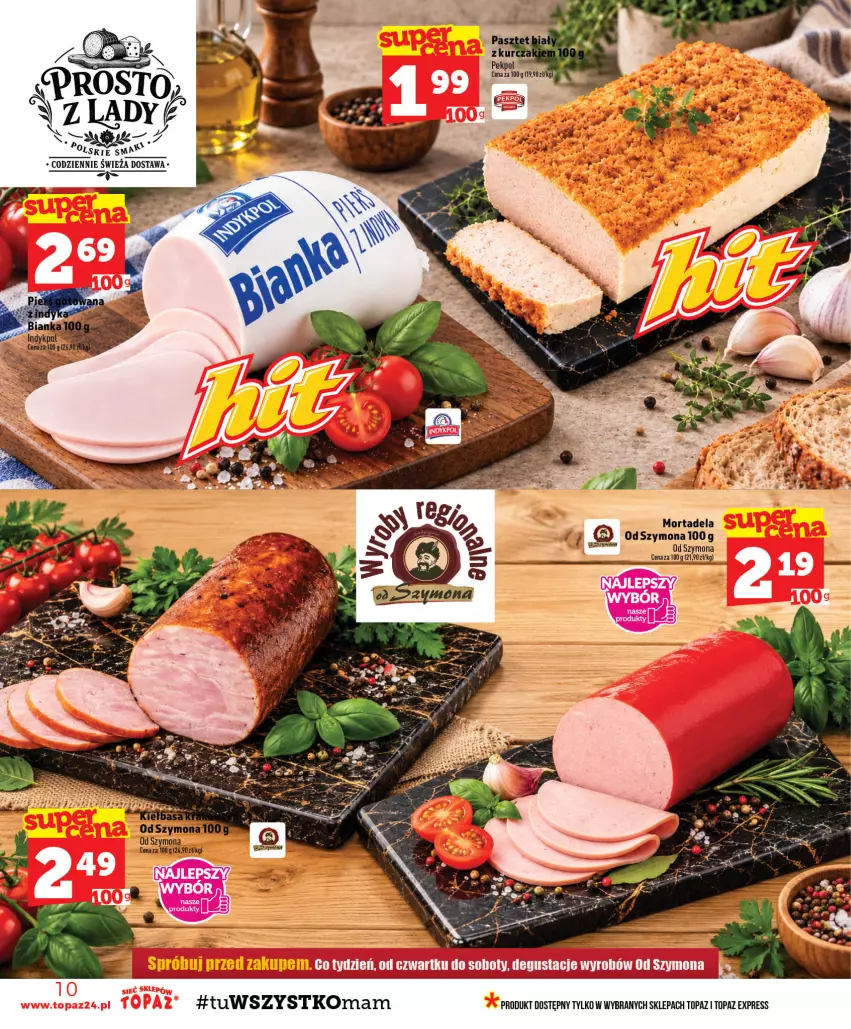 Gazetka promocyjna Topaz - Gazetka - ważna 17.09 do 23.09.2026 - strona 10 - produkty: Top