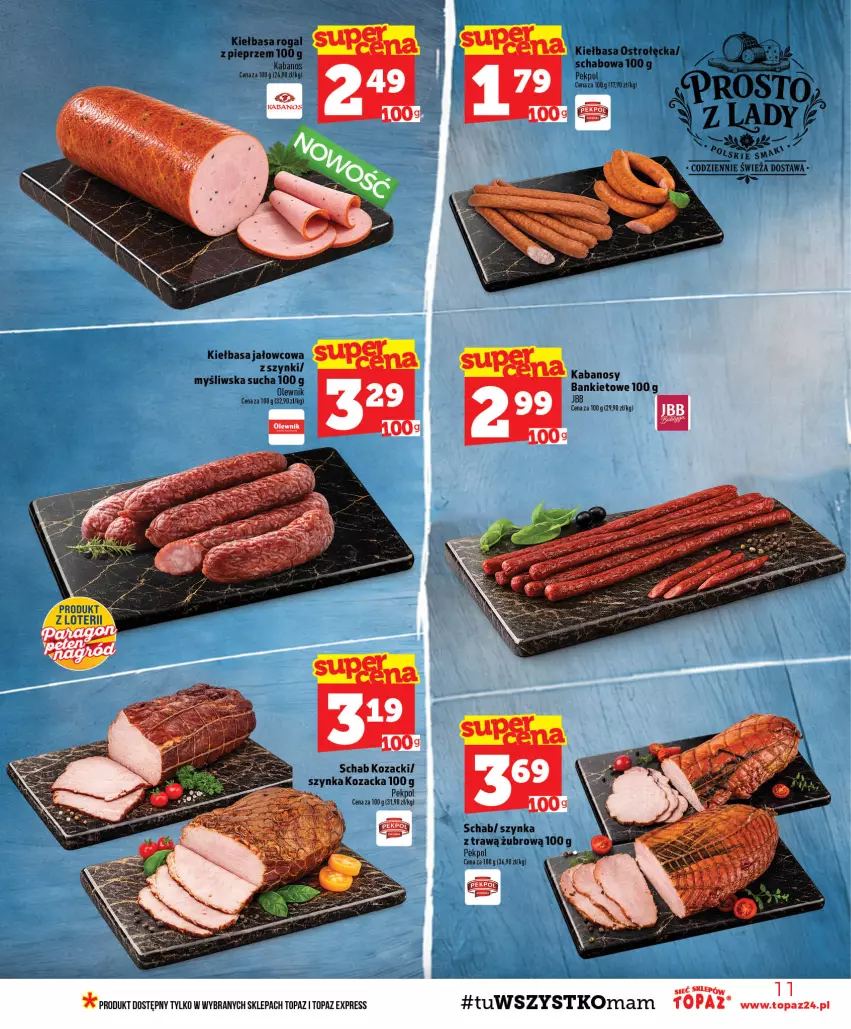Gazetka promocyjna Topaz - Gazetka - ważna 17.09 do 23.09.2026 - strona 11 - produkty: Top
