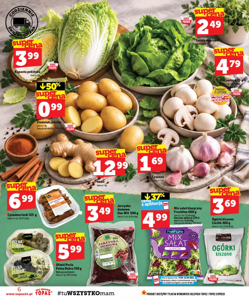 Gazetka promocyjna Topaz - Gazetka - ważna 17.09 do 23.09.2026 - strona 6