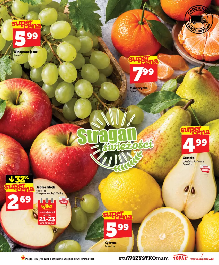 Gazetka promocyjna Topaz - Gazetka - ważna 17.09 do 23.09.2026 - strona 7 - produkty: Top