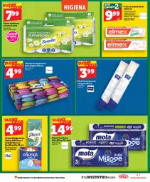 Gazetka promocyjna Topaz - Gazetka - Gazetka - ważna od 23.09 do 23.09.2026 - strona 41 - produkty: Top, Rum, Palmolive, Papier, Bell, Sito, Pasta do zębów, Discreet, Papier toaletowy, Mola, Chusteczki, Always, Podpaski, Bella, Elmex, Colgate, Wkładki, LG