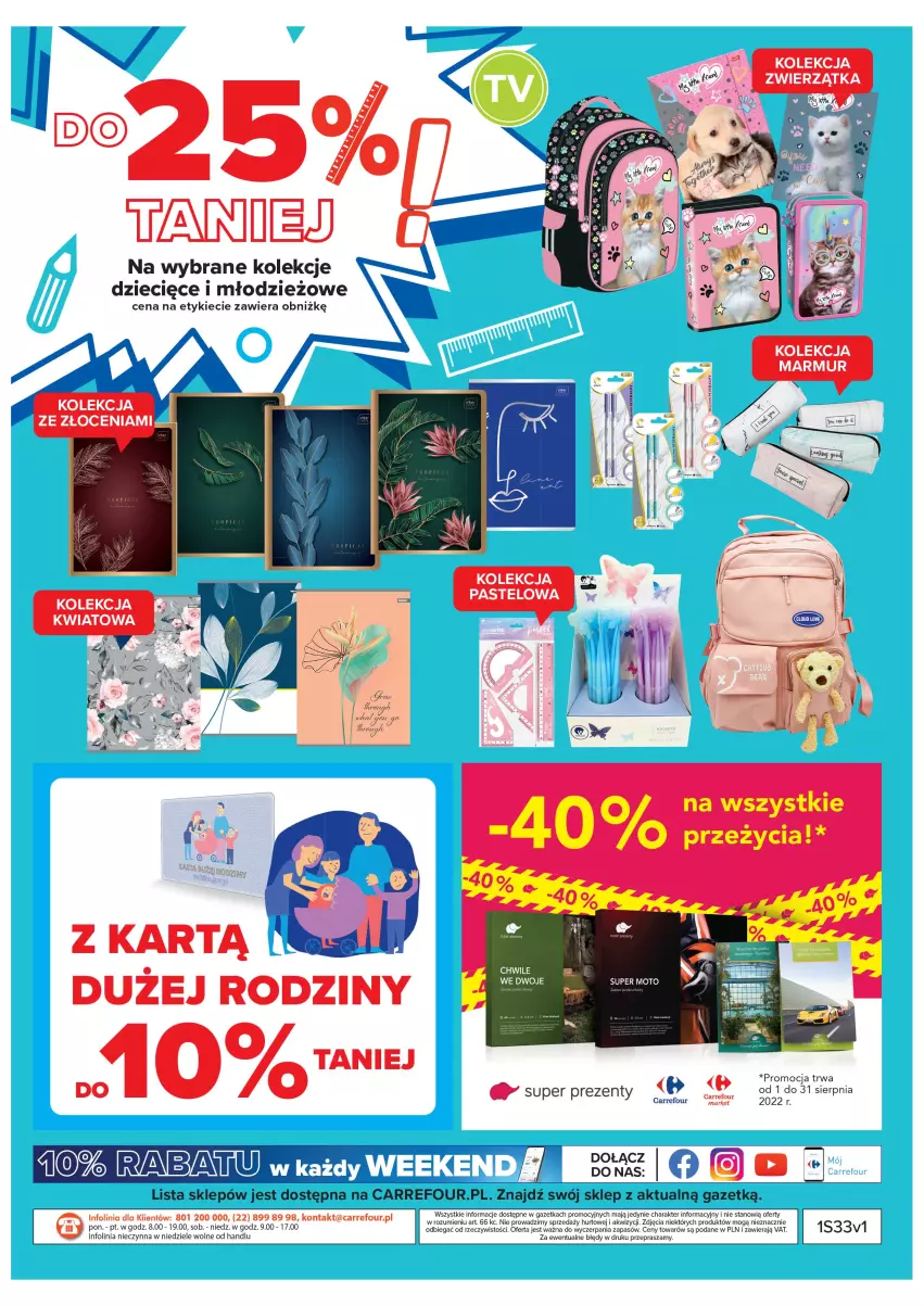 Gazetka promocyjna Carrefour - Gazetka Market - ważna 16.08 do 28.08.2022 - strona 16 - produkty: Dzieci