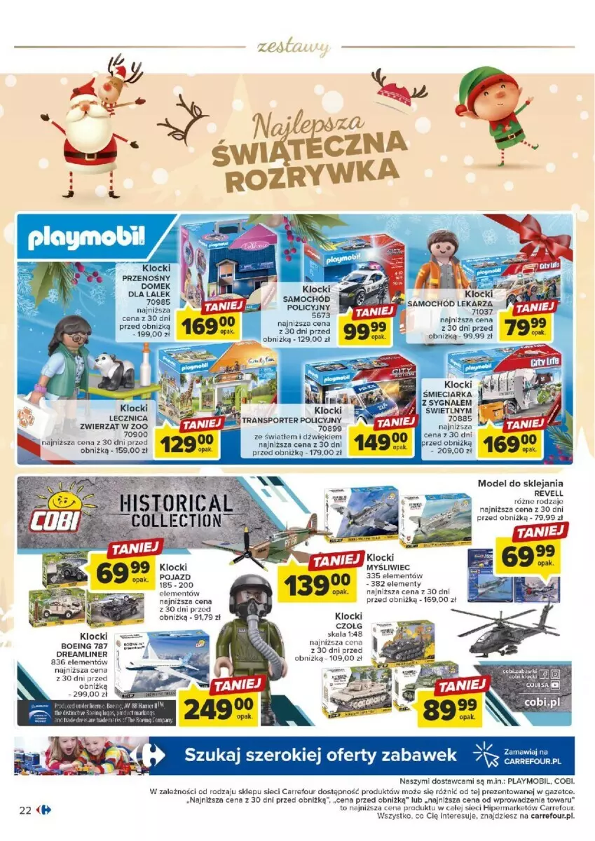 Gazetka promocyjna Carrefour - ważna 07.11 do 02.12.2023 - strona 15 - produkty: Klej, Klocki, Mobil, Playmobil, Pojazd, Samochód