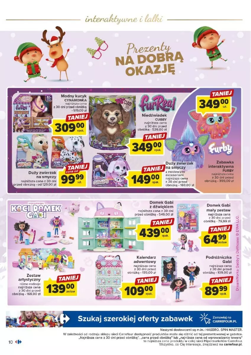 Gazetka promocyjna Carrefour - ważna 07.11 do 02.12.2023 - strona 2 - produkty: Hasbro, Kalendarz, Kalendarz adwentowy, Smycz