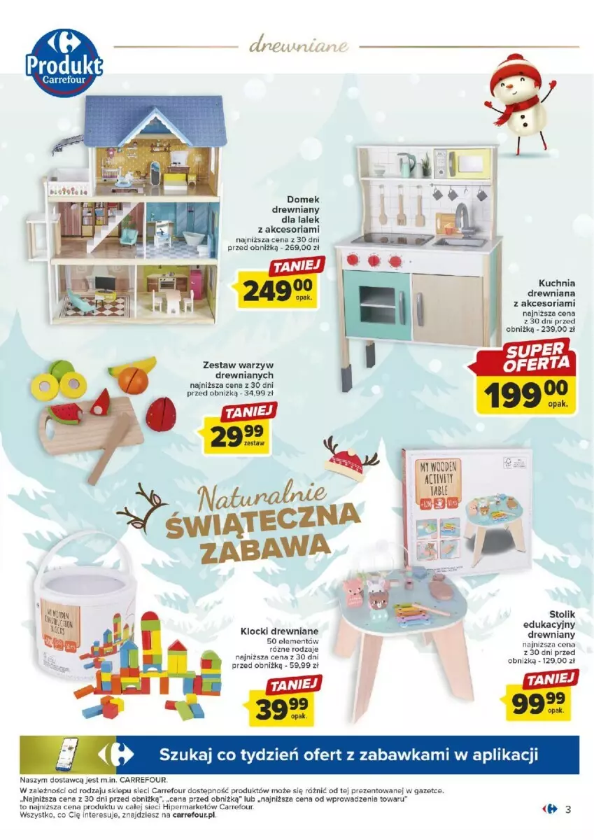 Gazetka promocyjna Carrefour - ważna 07.11 do 02.12.2023 - strona 23 - produkty: Klocki, Kuchnia, Stolik, Zabawka