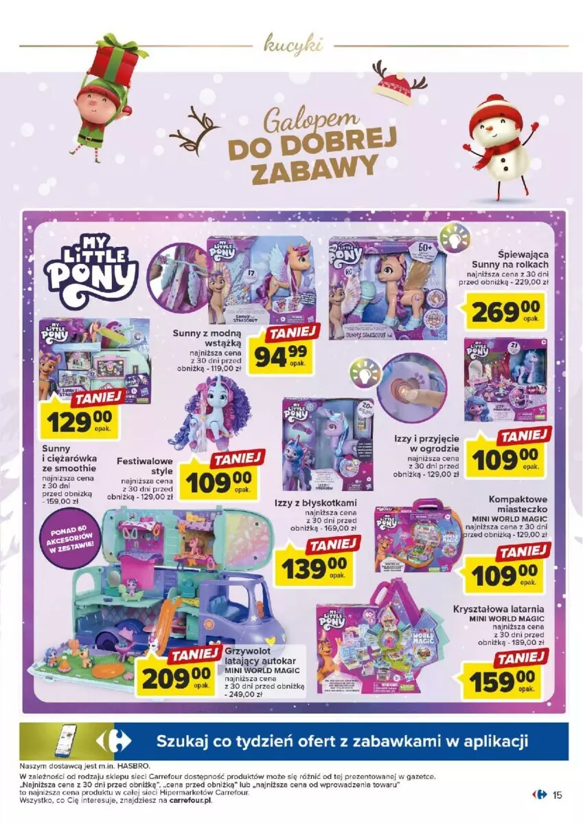 Gazetka promocyjna Carrefour - ważna 07.11 do 02.12.2023 - strona 7 - produkty: Hasbro, Latarnia, Smoothie