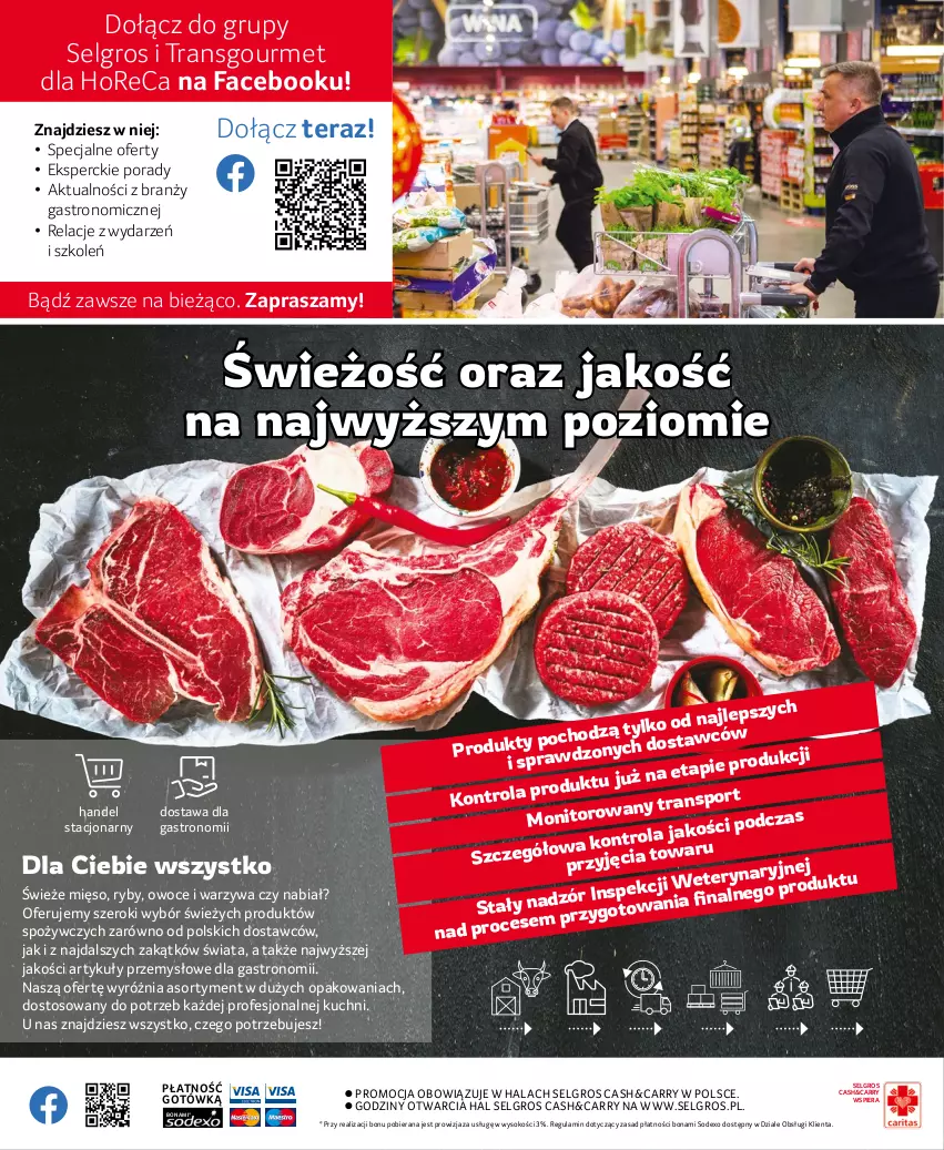 Gazetka promocyjna Selgros - Oferta gastronomiczna - ważna 01.12 do 14.12.2022 - strona 16 - produkty: Fa, LG, Mięso, Owoce, Por, Sok, Tera, Tran, Warzywa