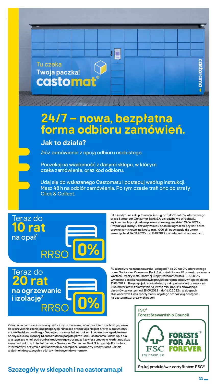 Gazetka promocyjna Castorama - ważna 28.09 do 16.10.2022 - strona 33 - produkty: Astor, Drzwi, Drzwi zewnętrzne, Ekogroszek, Groszek, Grzejnik, Grzejnik łazienkowy, Ogrzewanie, Pellet, Por, Rama, Tera, Top