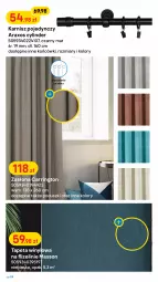Gazetka promocyjna Castorama - Gazetka - ważna od 16.10 do 16.10.2022 - strona 24 - produkty: Tapeta, Gra, Rama, Zasłona, Karnisz, Magnat Ceramic, Astor, Fa