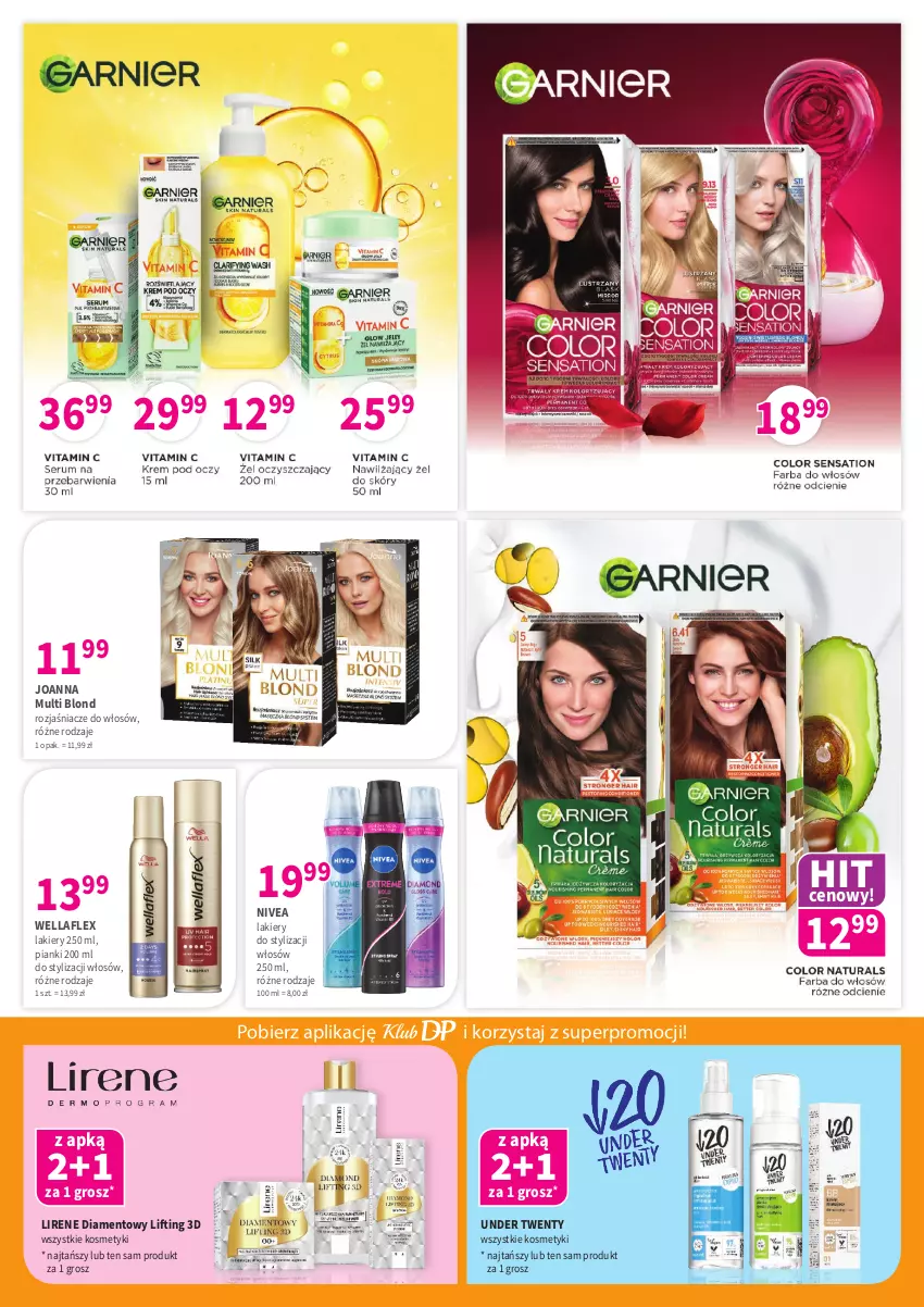 Gazetka promocyjna Drogerie Polskie - Gazetka - ważna 10.05 do 31.05.2024 - strona 3 - produkty: Joanna, Lakier, Lirene, Nivea, Wella, Wellaflex