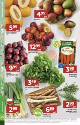 Gazetka promocyjna Stokrotka - Supermarket - Gazetka - ważna od 09.04 do 09.04.2025 - strona 10 - produkty: Chrzan, Warzywa, Por, Sałata masłowa, Sałat, Owoce, Masło, Mango, Melon, Mięso, Nektar