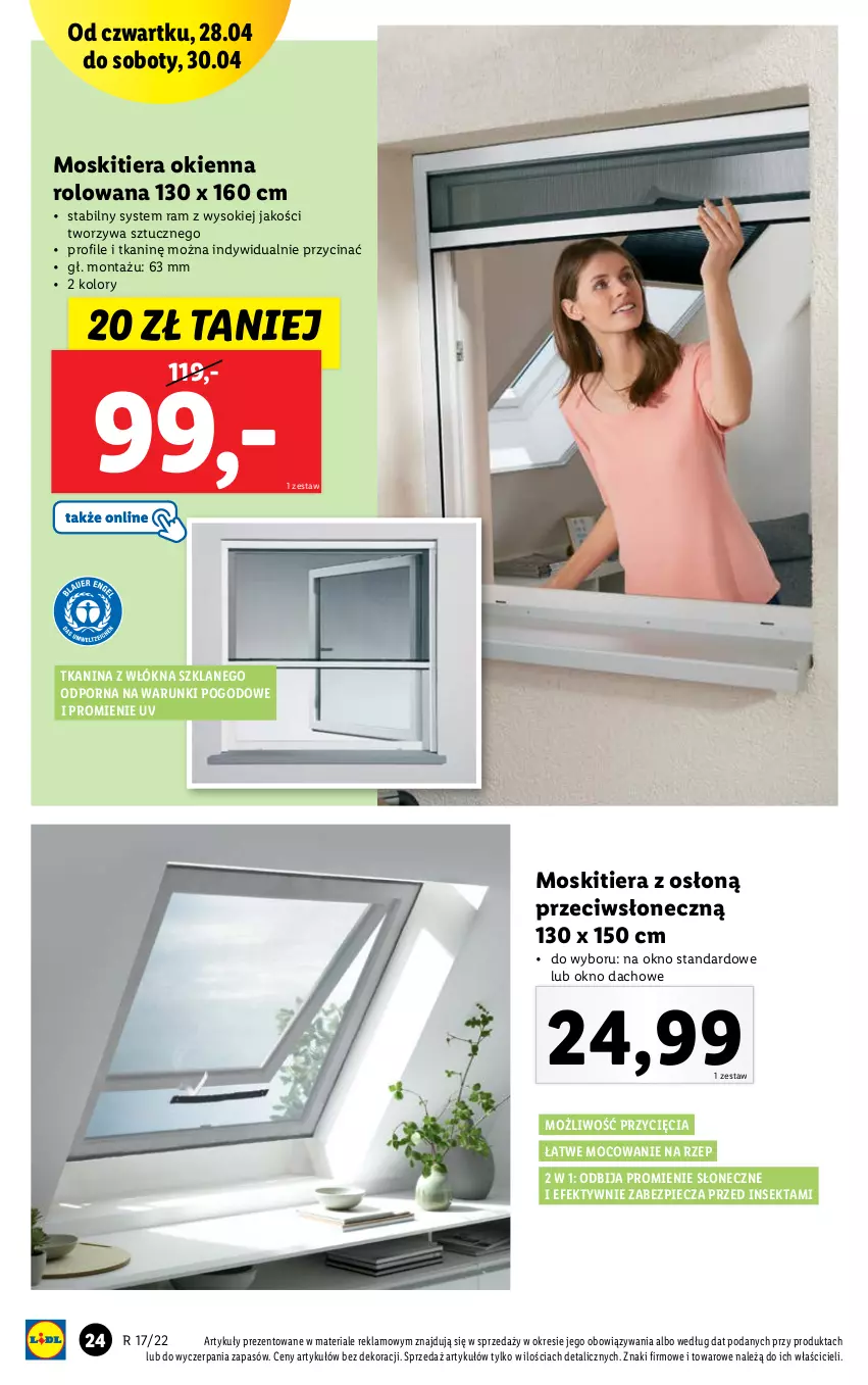 Gazetka promocyjna Lidl - GAZETKA - ważna 25.04 do 30.04.2022 - strona 26 - produkty: Okno, Piec, Por, Sok