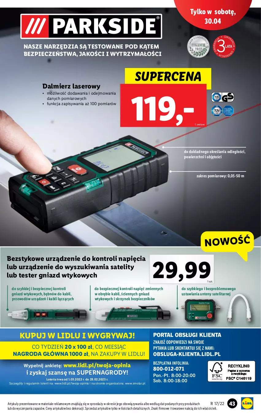 Gazetka promocyjna Lidl - GAZETKA - ważna 25.04 do 30.04.2022 - strona 45 - produkty: Gry, Mola, Piec, Ser, Top