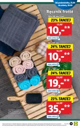 Gazetka promocyjna Lidl - GAZETKA - Gazetka - ważna od 30.04 do 30.04.2022 - strona 19 - produkty: Ivar, Ręcznik