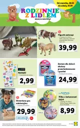 Gazetka promocyjna Lidl - GAZETKA - Gazetka - ważna od 30.04 do 30.04.2022 - strona 21 - produkty: Por, Gra, Inka, Dinozaur, Klej, Tera, Dzieci, Kubuś, Psi Patrol, Zwierzęta
