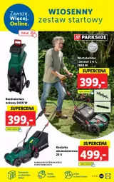 Gazetka promocyjna Lidl - GAZETKA - Gazetka - ważna od 30.04 do 30.04.2022 - strona 37 - produkty: Noż, Rozdrabniacz, Kosiarka, Akumulator