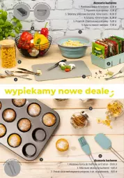 Gazetka promocyjna Dealz - MAKE A DEALZ - Gazetka - ważna od 17.04 do 17.04.2024 - strona 33 - produkty: Warzywa, Durszlak, Słoiczki, Kosz, Pojemnik, Deska do krojenia, Przyprawy, Pojemnik na przyprawy, Owoce