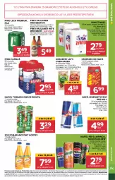 Gazetka promocyjna Stokrotka - Market - Gazetka - ważna od 28.04 do 28.04.2025 - strona 19 - produkty: Piwa, Piwo, Sok pomarańczowy, Warzywa, Sok, Gra, Napój energetyczny, Orzeszki, Red Bull, Mirinda, Pepsi, Tymbark, Owoce, Harnaś, Lay’s, Napój, Krakersy, Mięso, Lech Premium, Hortex