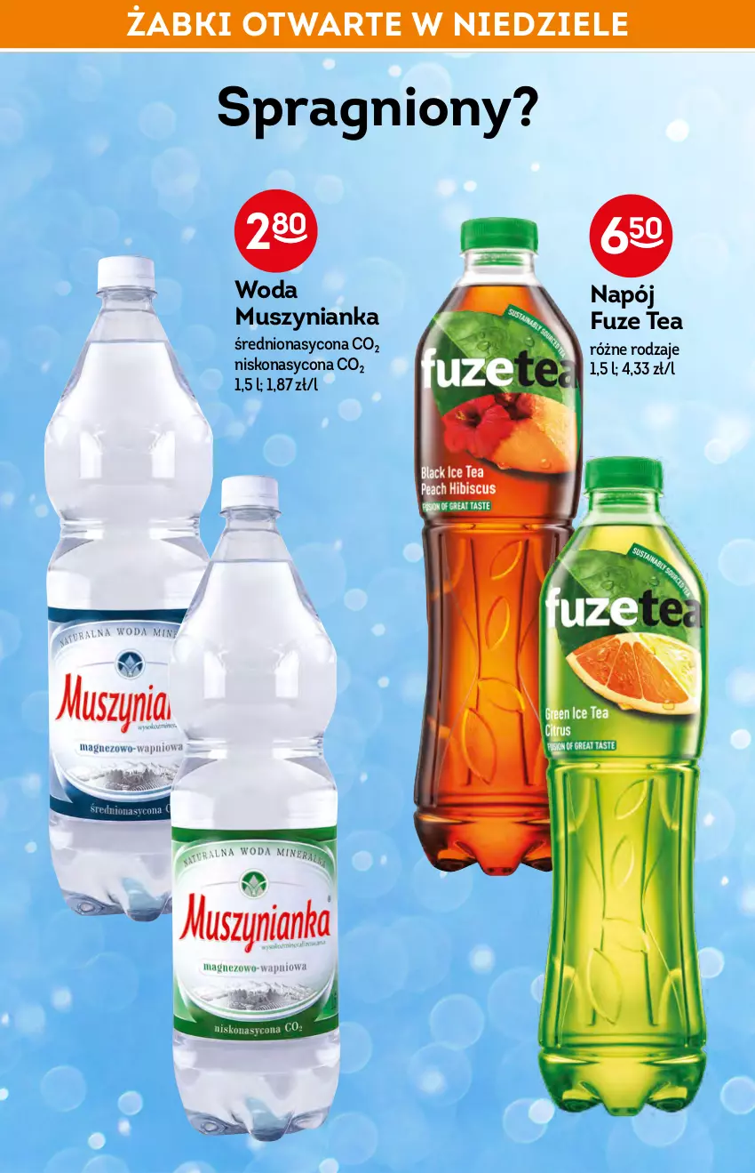 Gazetka promocyjna Żabka - ważna 19.01 do 26.01.2022 - strona 34 - produkty: Mus, Muszynianka, Napój, Napoje, Woda