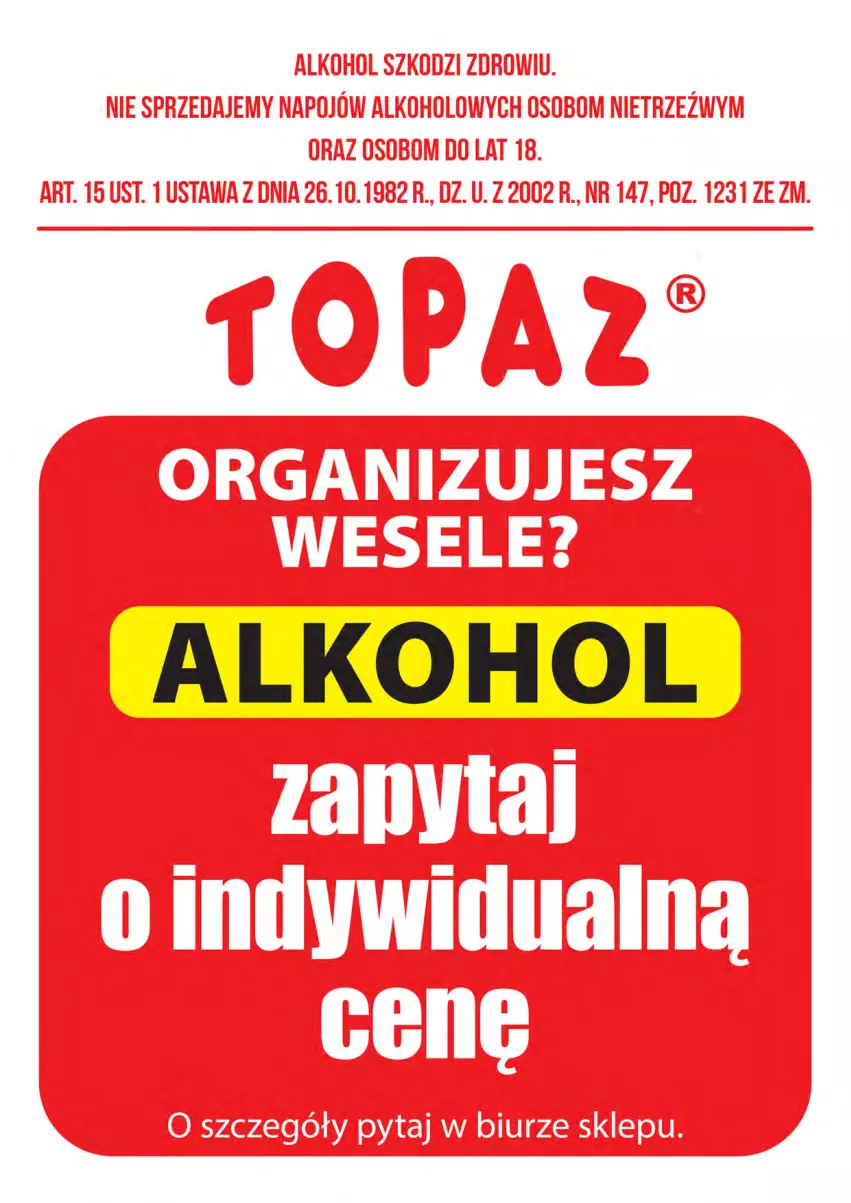 Gazetka promocyjna Topaz - Gazetka - ważna 02.05 do 31.05.2025 - strona 2