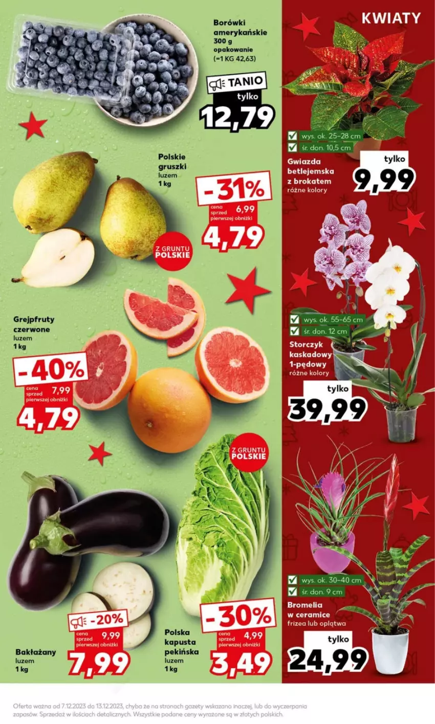 Gazetka promocyjna Kaufland - ważna 11.12 do 13.12.2023 - strona 3 - produkty: Grejpfrut