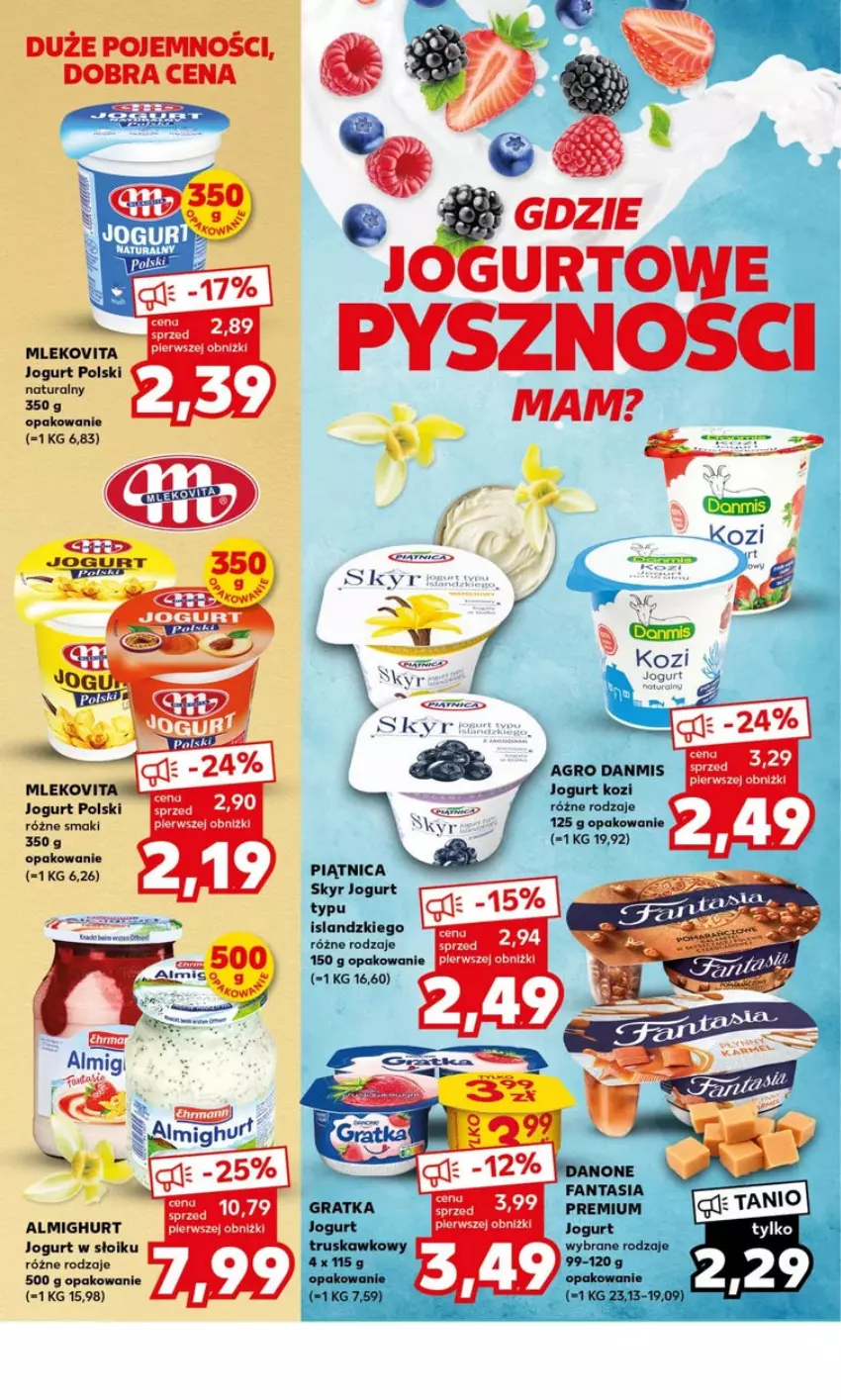 Gazetka promocyjna Kaufland - ważna 11.12 do 13.12.2023 - strona 6 - produkty: Fa, Fanta, Gra, Isla, Jogurt, Mleko, Mlekovita, Piątnica, Pur