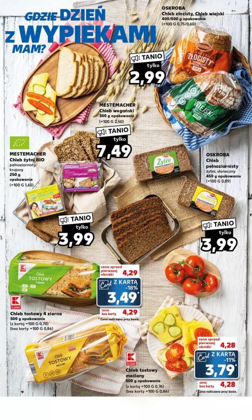 Gazetka promocyjna Kaufland - ważna 11.12 do 13.12.2023 - strona 8 - produkty: Chleb, Chleb tostowy, Oleo