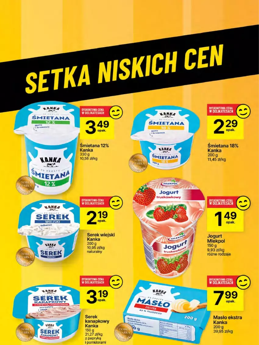 Gazetka promocyjna Delikatesy Centrum - NOWA GAZETKA Delikatesy Centrum od 27 lutego! 27.02-5.03.2025 - ważna 27.02 do 05.03.2025 - strona 48 - produkty: Jogurt, Masło, Ser, Serek, Serek wiejski