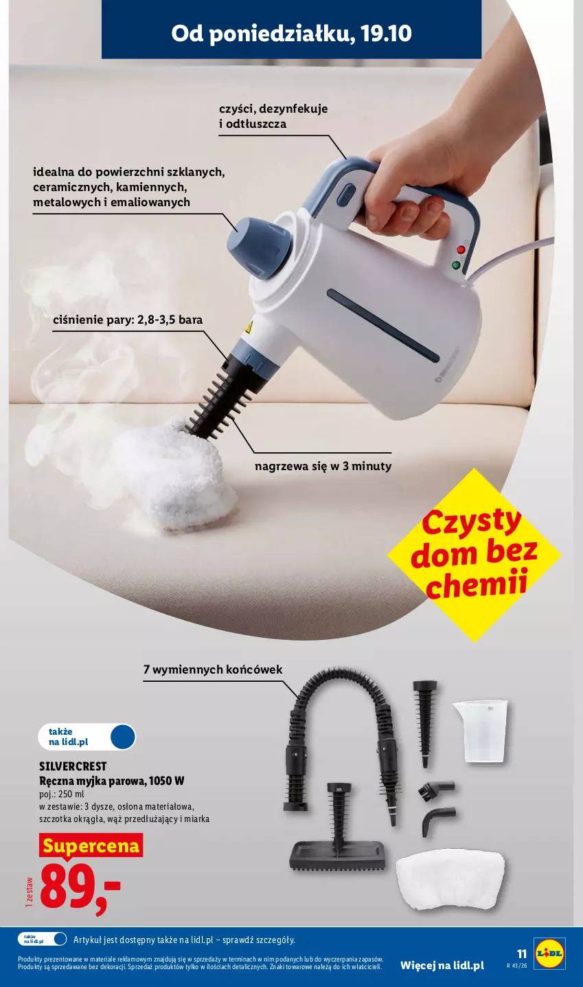 Gazetka promocyjna Lidl - Katalog - ważna 19.10 do 24.10.2026 - strona 11 - produkty: Miarka, Nuty, Silvercrest, Szczotka
