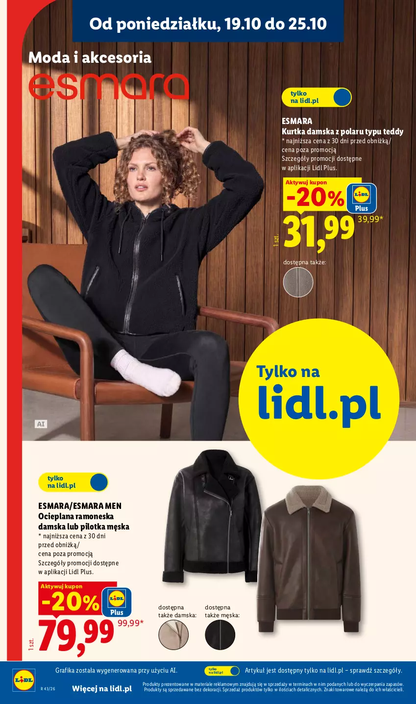 Gazetka promocyjna Lidl - Katalog - ważna 19.10 do 24.10.2026 - strona 32 - produkty: Gra, Grafika, Kurtka, LANA, Moda