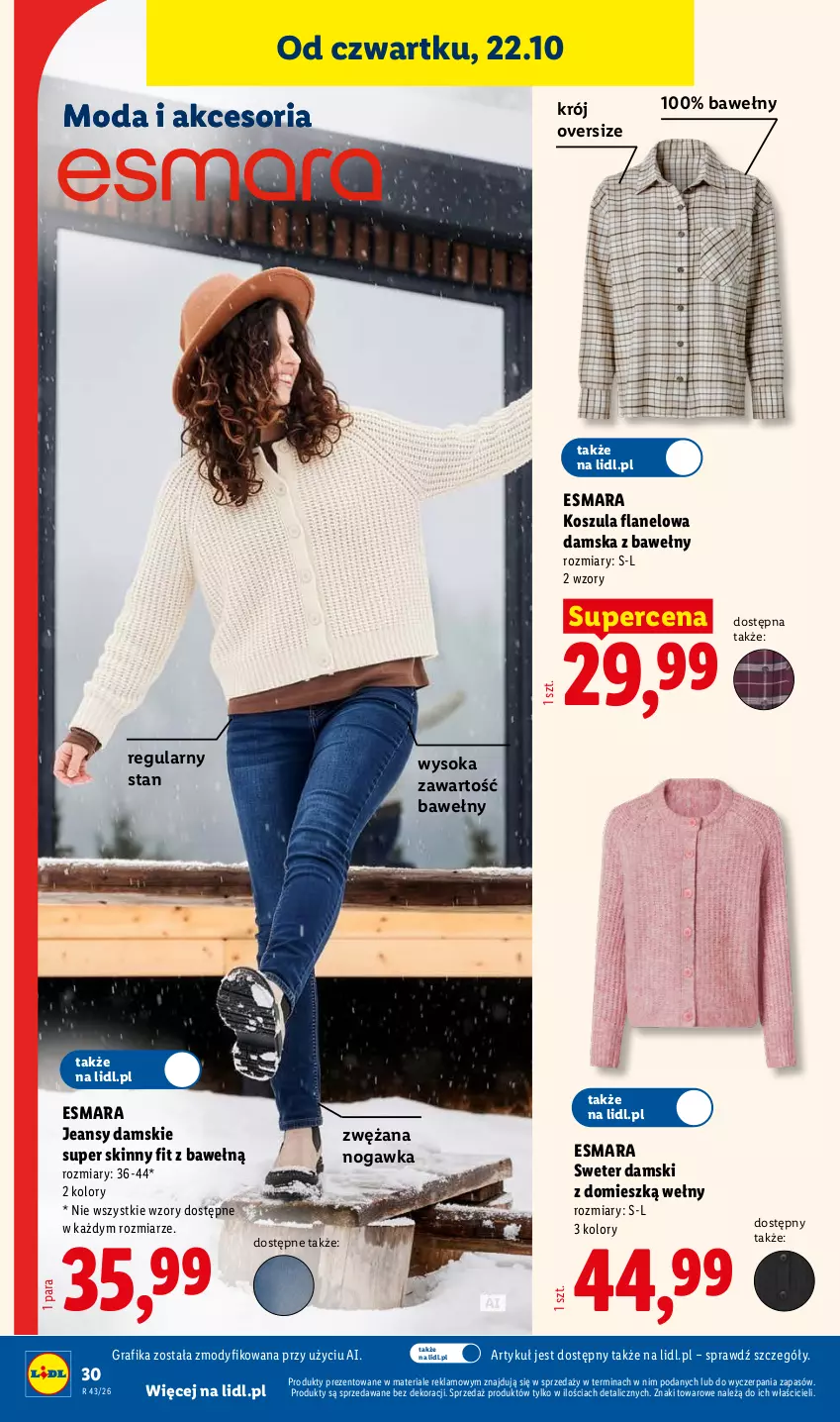 Gazetka promocyjna Lidl - Katalog - ważna 19.10 do 24.10.2026 - strona 38 - produkty: Gra, Grafika, Kosz, Koszula, Moda, Sok, Sweter