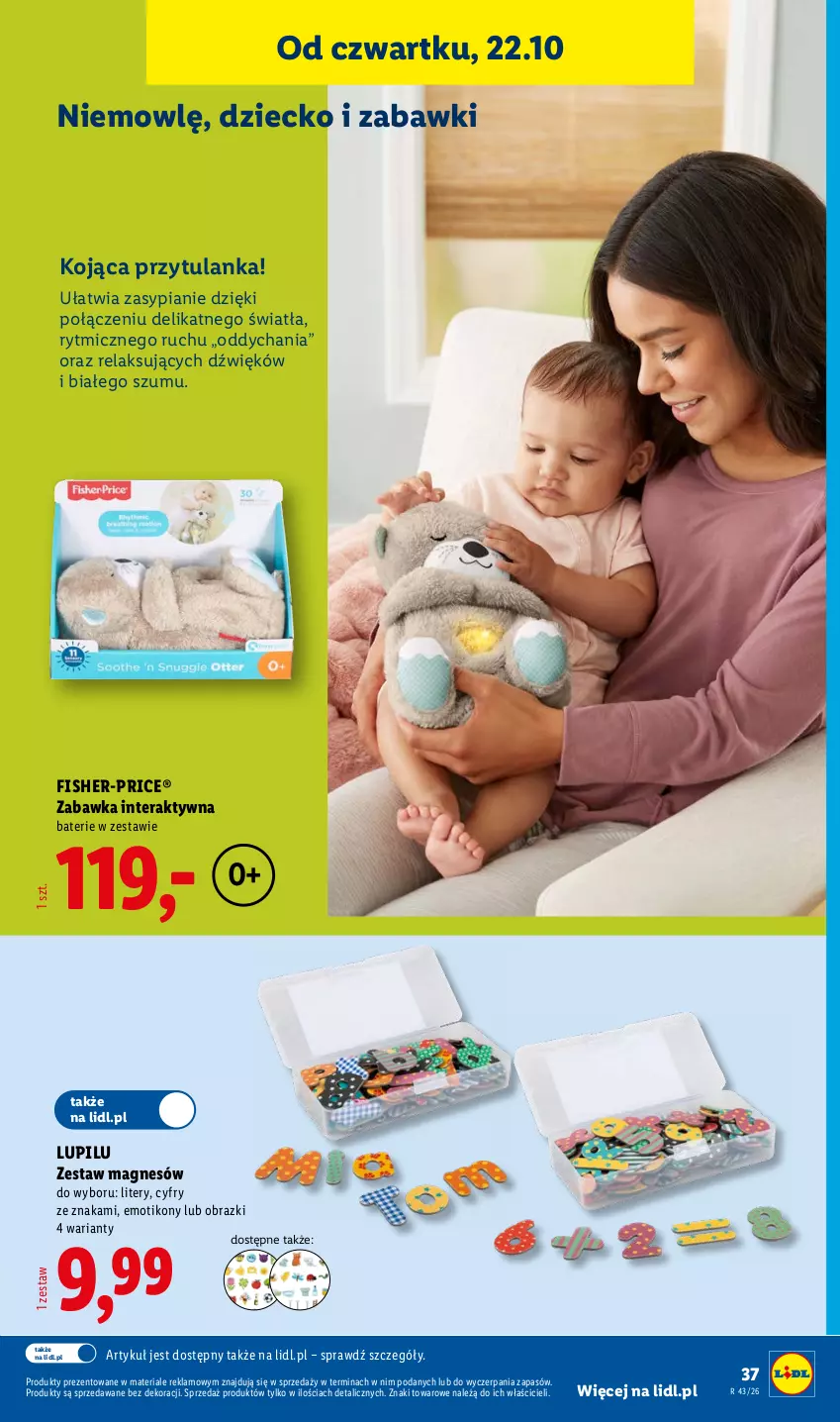 Gazetka promocyjna Lidl - Katalog - ważna 19.10 do 24.10.2026 - strona 47 - produkty: Fisher-Price, Obraz, Tera, Zabawka